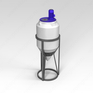Емкость ФМ 120 литров в обрешетке с турбинной мешалкой в Россоше