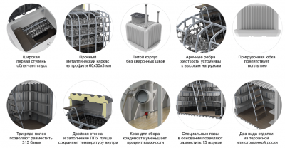 Погреб Rostok 8000 СТАНДАРТ в Россоше